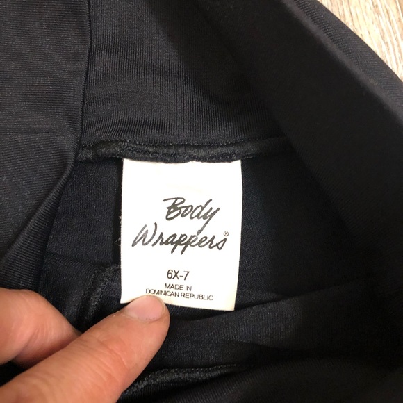Body Wrappers Costumes Body Wrappers High Waisted Black Dance